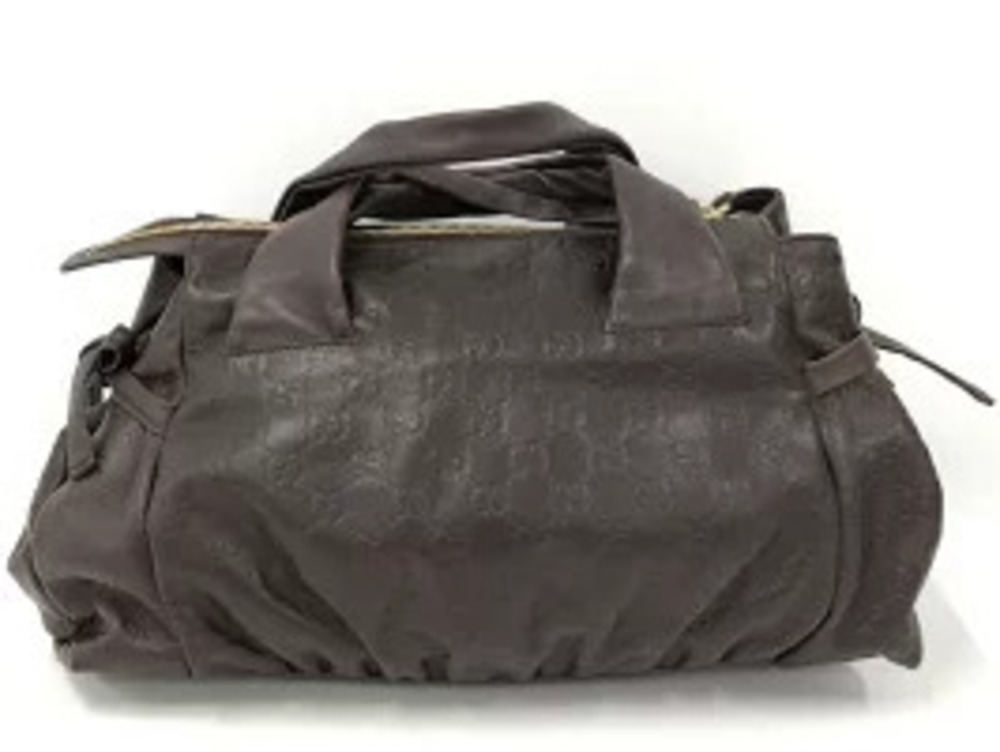 Gucci Leather Handbag Brown Hysteria ssima